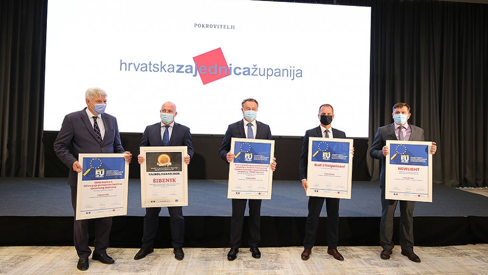 Dodijeljene nagrade Najbolji grad i EU projekt 2020.