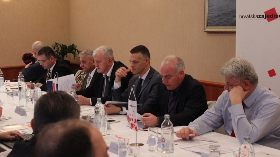 Župani na 46. sjednici Izvršnog odbora Hrvatske zajednice županija