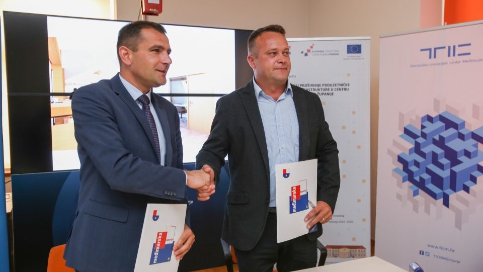 Potpisan ugovor za rekonstrukcijuTehnološko-inovacijskog centra Međimurje