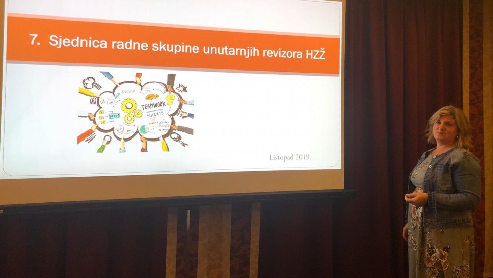 Održana sjednica Radne skupine za unutarnju reviziju