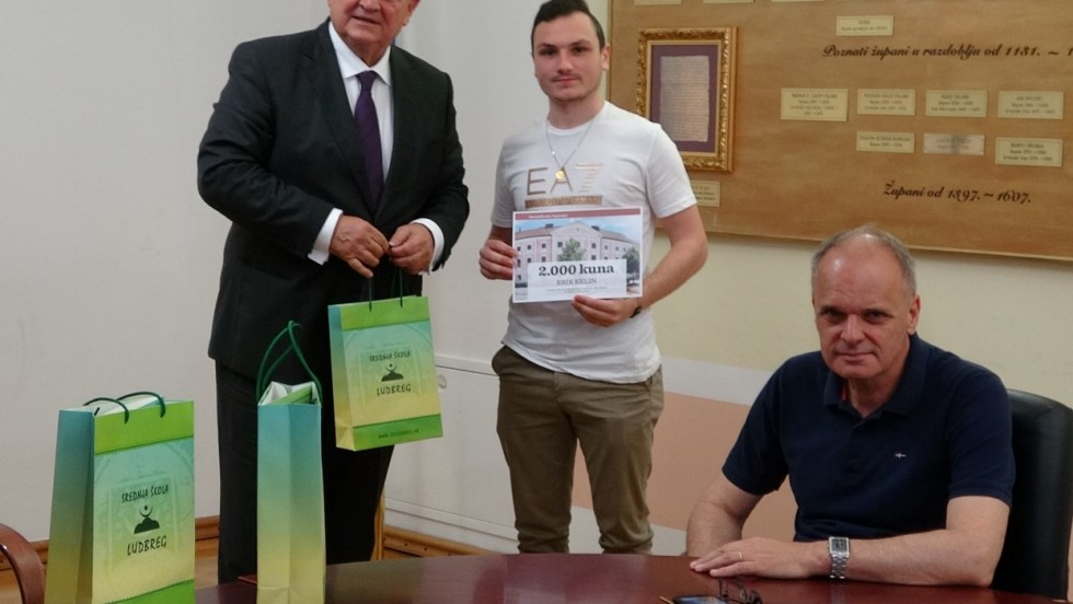 ""Ideja godine": prijem za učenike Srednje škole Ludbreg
