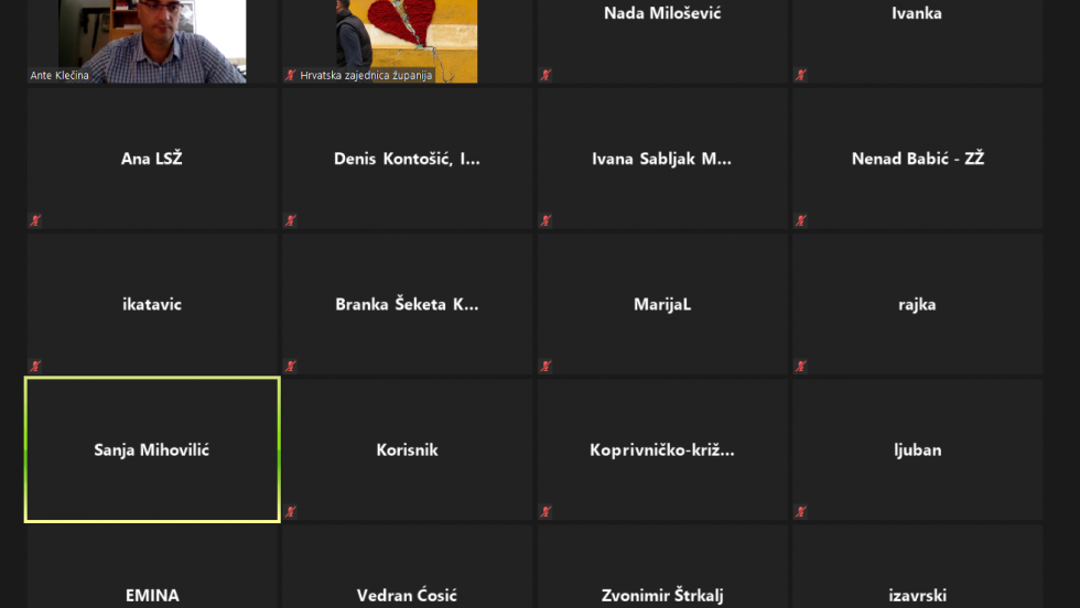 Održana online sjednica Radne skupine za promet