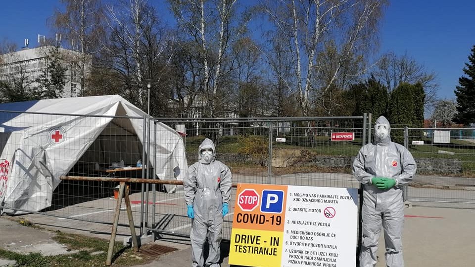 Karlovačka županija: Drive-in testiranje