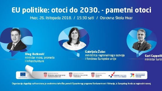Konzultacije s građanima “EU politike: otoci do 2030. – pametni otoci”