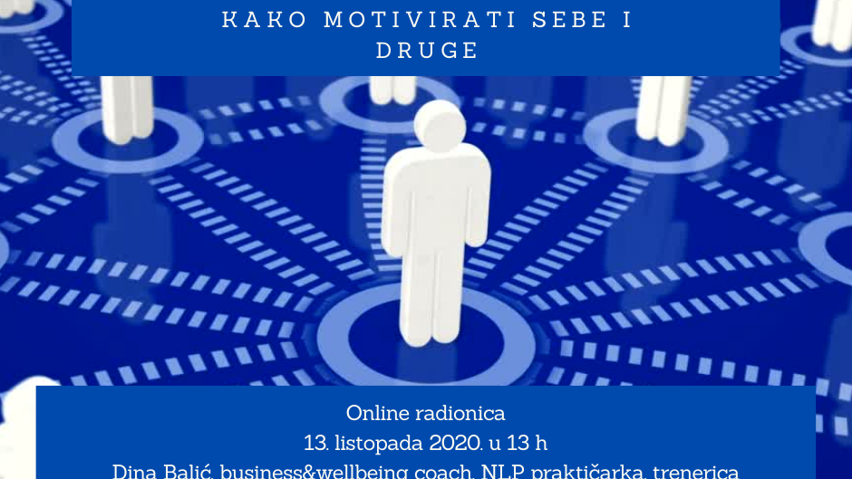 Online radionica: “Motivacija - kako motivirati sebe i druge”