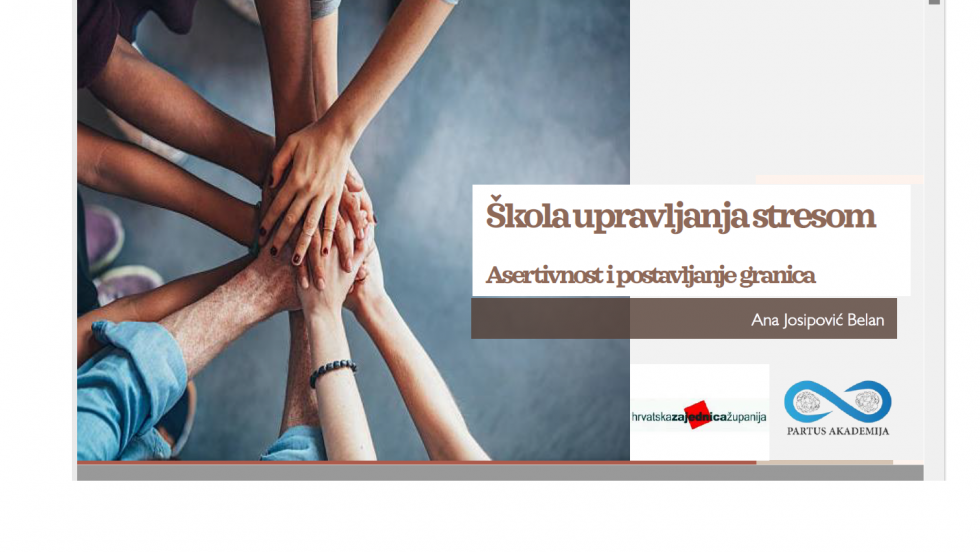 Škola upravljanja stresom - Asertivnost i postavljanje granica