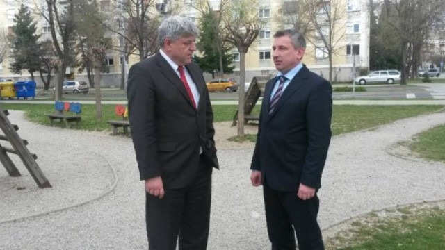 Susret župana Zlatka Komadine i Predraga Štromara u Varaždinu