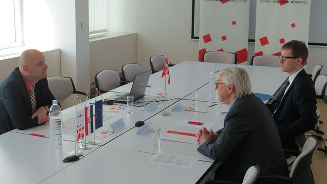 Predsjednik Hrvatske zajednice županije na sastanku s veleposlanikom Kraljevine Danske