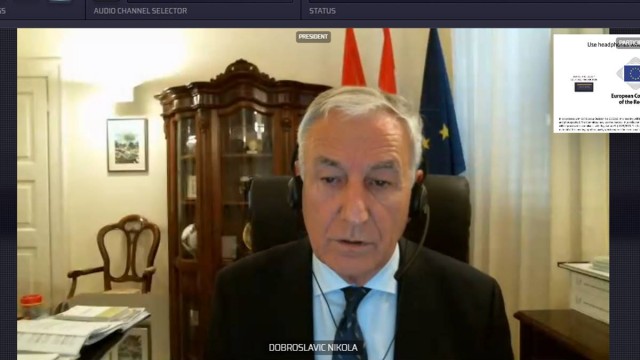 Župan Nikola Dobroslavić predsjedao raspravom Radne skupine za zapadni Balkan o napretku Kosova na putu ka EU