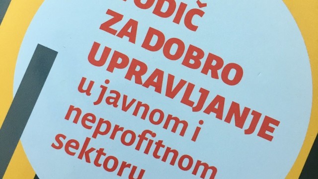 Dobro upravljanje jedinicama lokalne i područne (regionalne) samouprave – općinama, gradovima i županijama