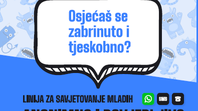 Pokrenuta telefonska linija za podršku mladima u uvjetima pandemije