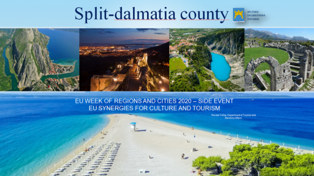 Interreg projekti Splitsko-dalmatinske županije  kao primjeri dobre prakse na  Europskom tjednu regija i gradova